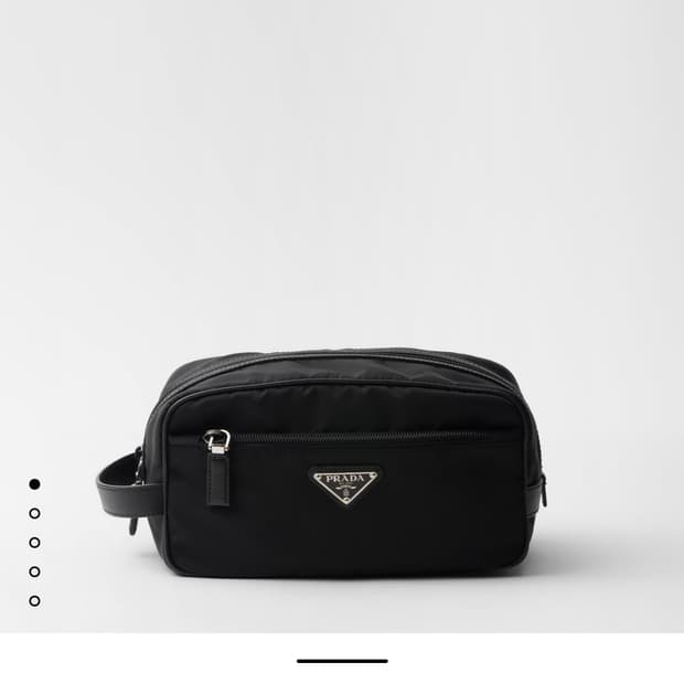 프라다 돕키트 토일렛백 파우치백
