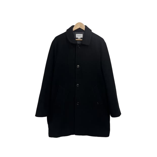 디스이즈네버댓 모직 발마칸 롱코트