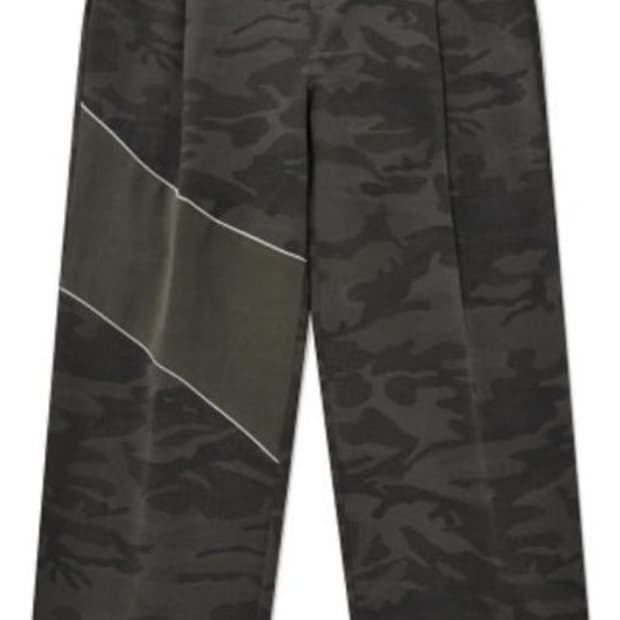 Phos333 카모 팬츠 L