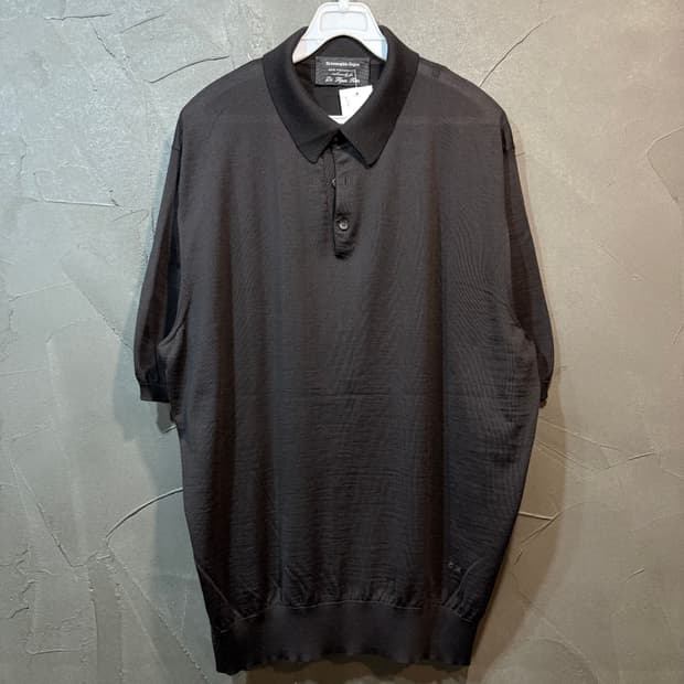 [58] Ermenegildo zegna 제냐 반팔 카라 니트
