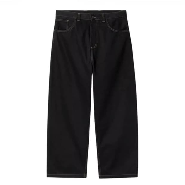 칼하트 브랜든 팬츠 블랙 린스드