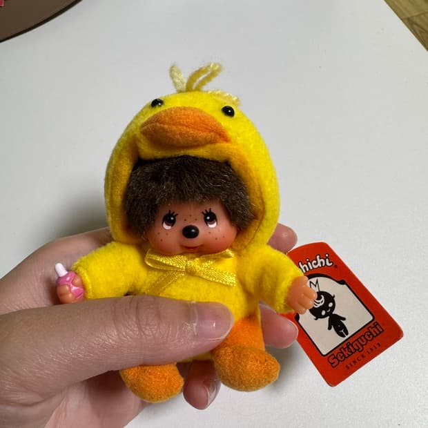 고전 오리 몬치치 미니 키링 판매중 택O