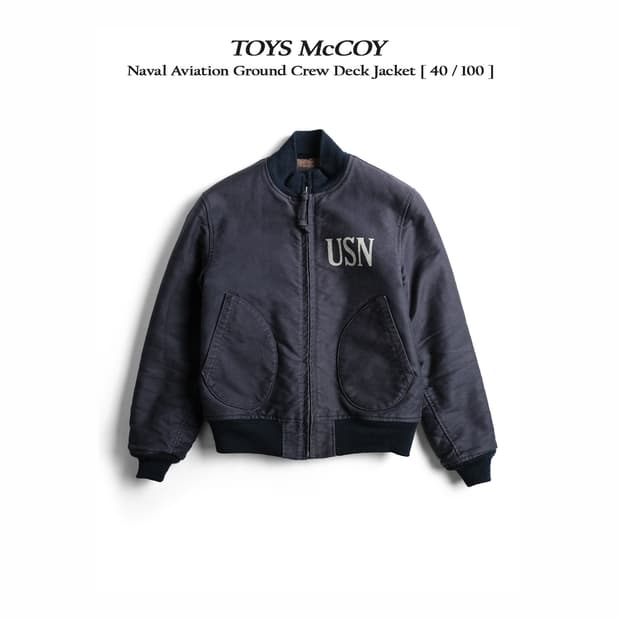 토이즈맥코이 USN 그라운드 크루 덱자켓 40(100)사이즈