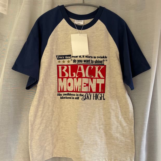 캑터스도넛마켓 모먼트 래글런 티셔츠