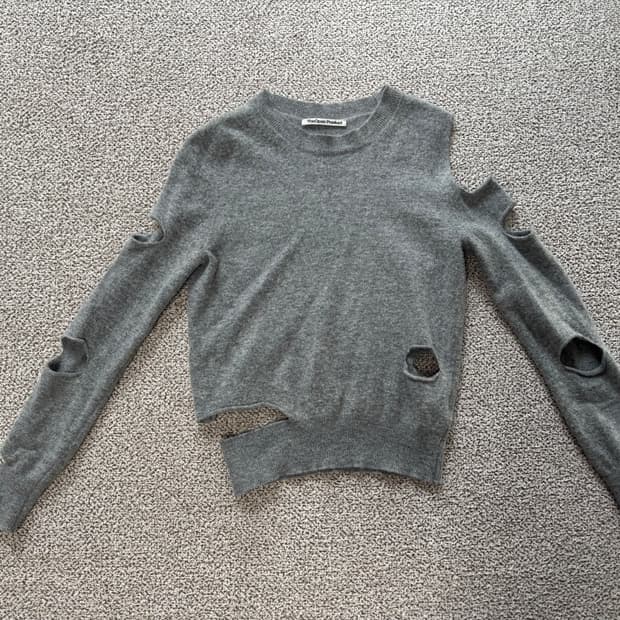 더오픈프로덕트 니트 그레이