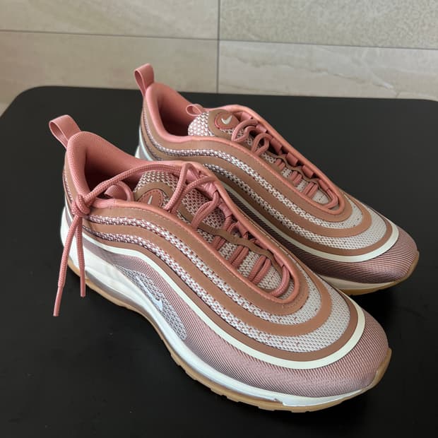 [미사용 새상품] 나이키 에어맥스 97 울트라 (로즈 골드) 풀박스 - 