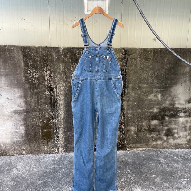 칼하트 데님 오버롤