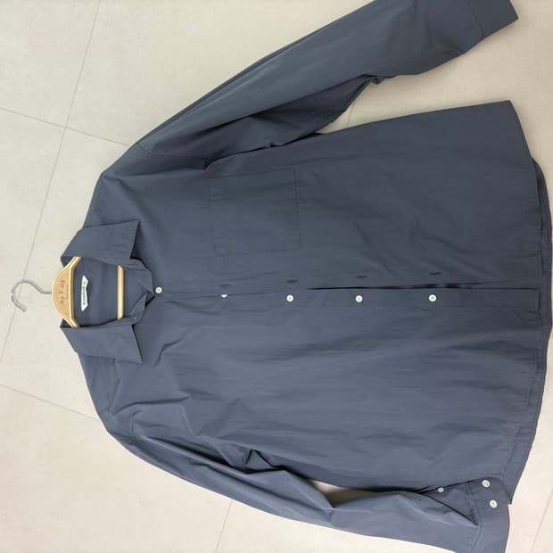 (1) 블랭크룸 수피마 베이커셔츠 블루베리