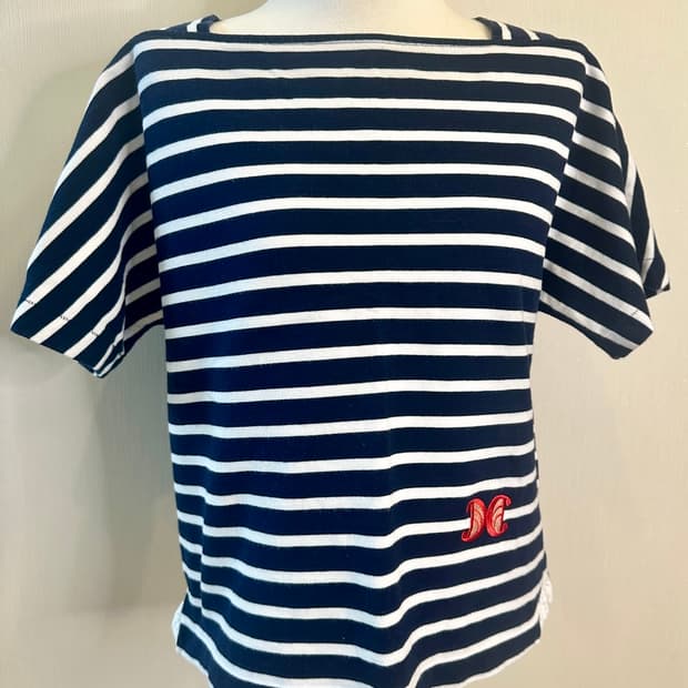 럭키슈에뜨  스트라이프 티셔츠 