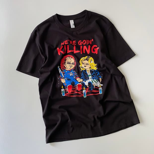 WE'RE GOIN' KILLING 블랙 반팔티