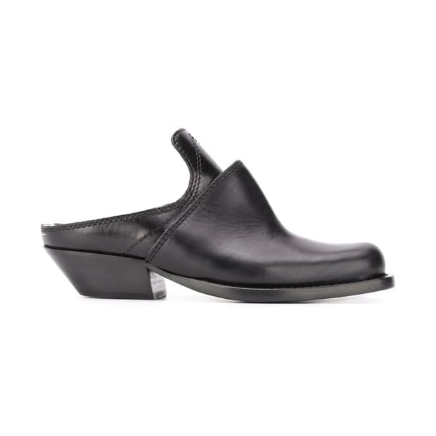 MM6 Maison Margiela 청키 힐 뮬 사이즈 36