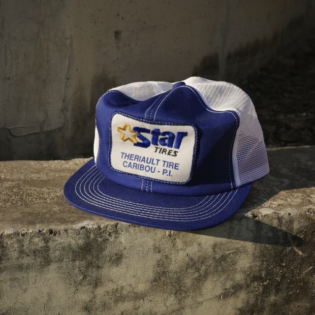 80s Star tires 패치 6패널 트러커캡