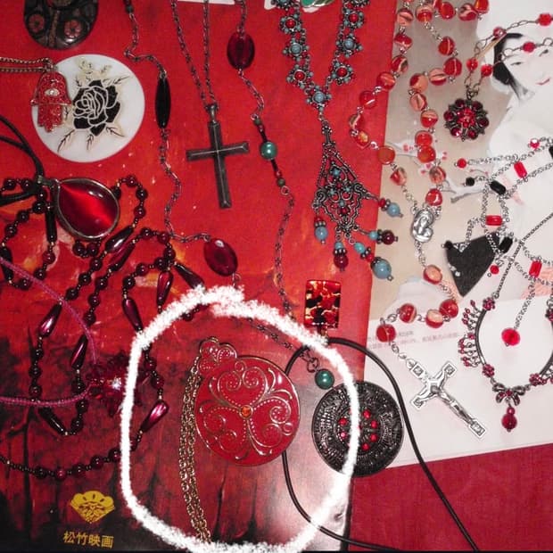 오리엔탈 일본 요괴 /oriental mood/jp vintage 레테