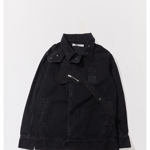 S) 플라스틱프로덕트 컴벳 자켓 블랙