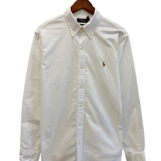 폴로 랄프로렌 옥스포드 셔츠 화이트 (L)