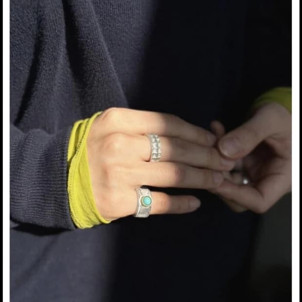 유명 데일리 은반지