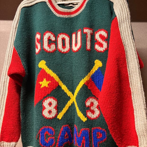 스카우츠 빈티지 니트 스웨터