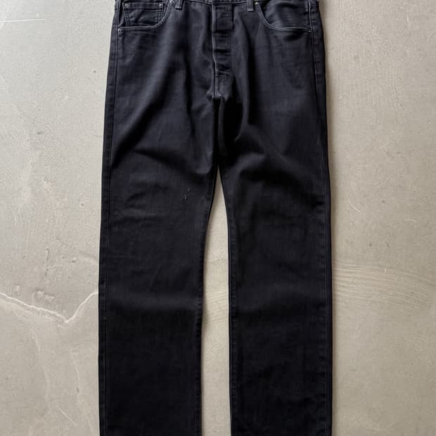 Vintage Levi's 501 Black Denim Pants