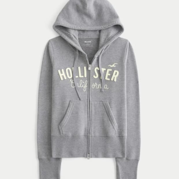 홀리스터 집업 로고 그래픽 후디 y2k 핀터깔 