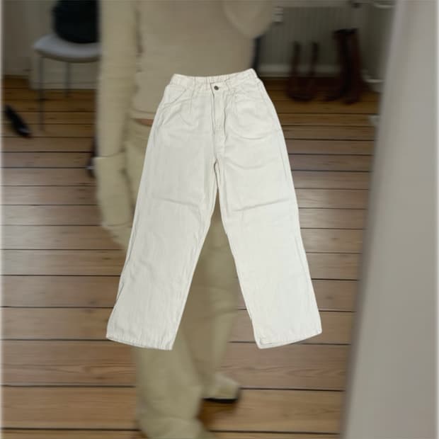 linen wide pants