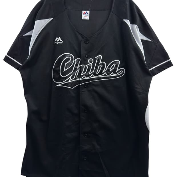 마제스틱 지바 롯데 마린스 오버핏 유니폼1310