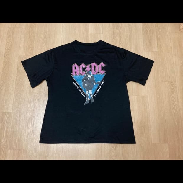 Acdc 반팔티셔츠 L