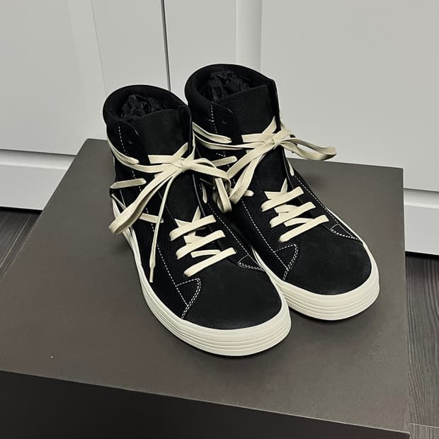 릭오웬스 / 지오트레셔 하이 스니커즈 / 40