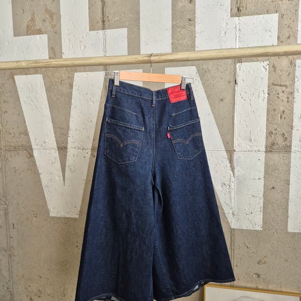 리바이스 통와이드 데님팬츠