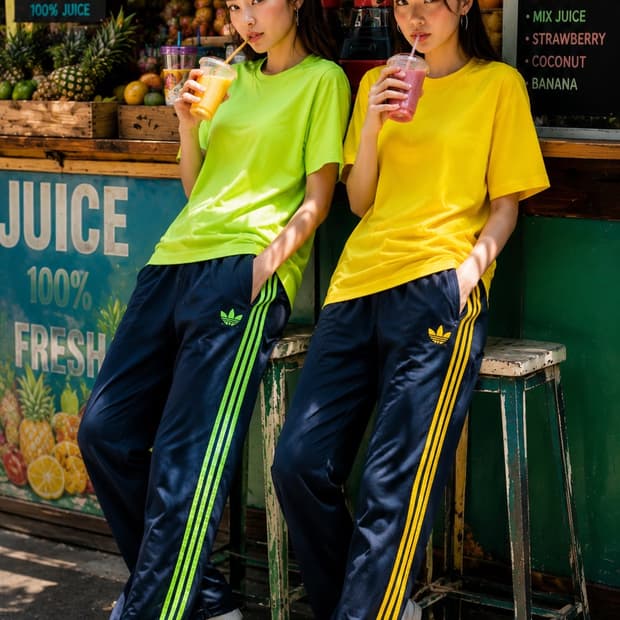Adidas 아디다스 오리지널 불꽃 트랙 팬츠 (2가지)
