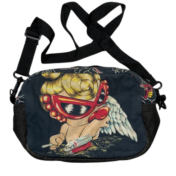 히스테릭 글래머 아카이브 양면 프린팅 숄더백 가방