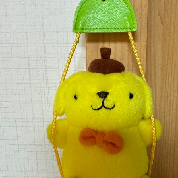 고전 폼폼푸린 그네 키링 판매중