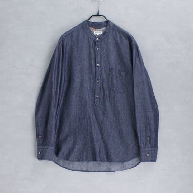 ABAHOUSE _ linen / cotton shirt
