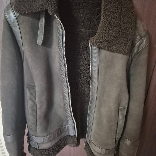 질스튜어트 램스킨 무스탕