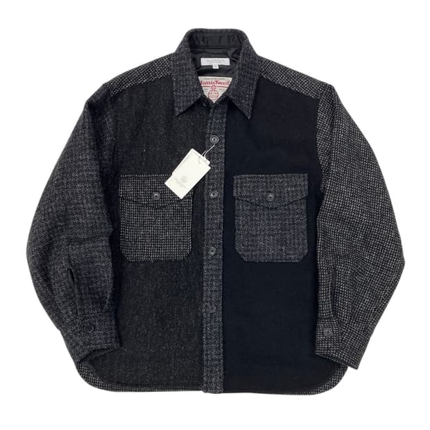 유나이티드 에로우즈 X 해리스 트위드 셔츠 자켓