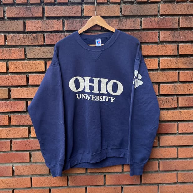 90s 러셀 유니버시티 스웻셔츠 (105-110)