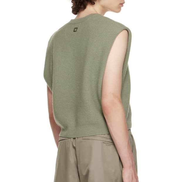 우영미 22fw 니트 베스트 48사이즈