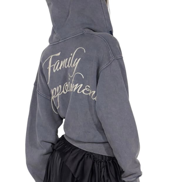스컬프터 Bad Seed Washed Hoodie Zip-Up
