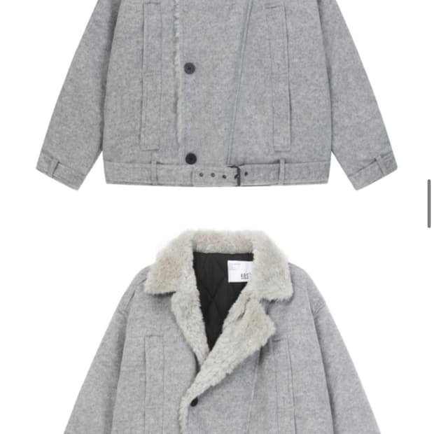 아사키 프레자키 그레이 m사이즈 자켓