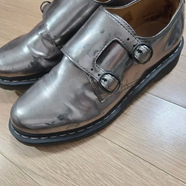 라프시몬스 X 닥터마틴 스트랩 슈즈