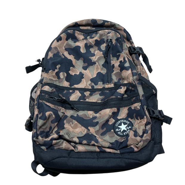 컨버스 카모 브라운/블랙 백팩