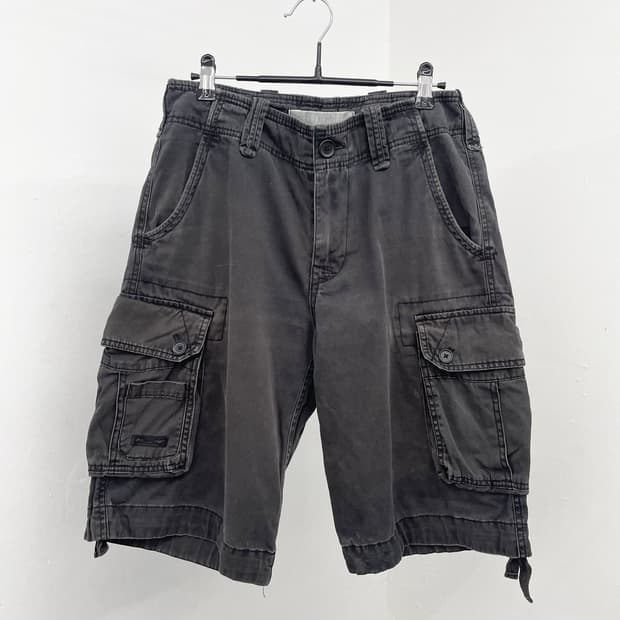 차콜 멀티포켓 카고팬츠