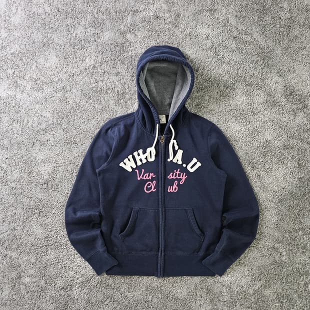 [무료배송] WHO.A.U 후드 집업