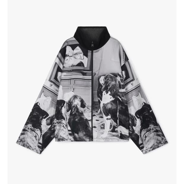 마블링 리버시블 플리스 REVERSIBLE FLEECE JACKET