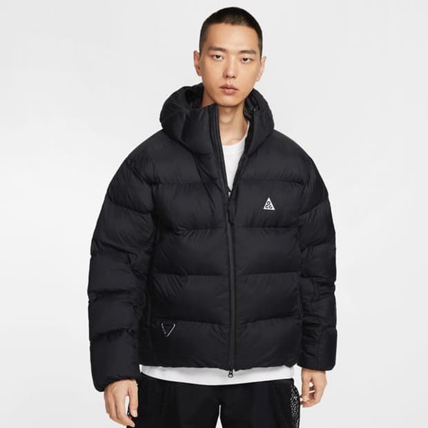 [새상품] M) 나이키 ACG 루나레이크 패딩 블랙