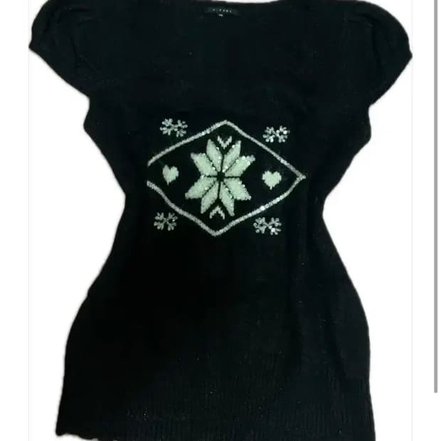 빈티지 히메갸루 로걀탑 니트