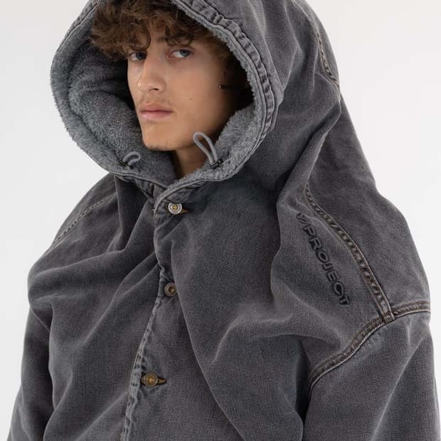 와이프로젝트 Grey Monster Denim Jacket