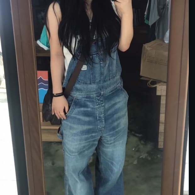 랄프로렌 청멜빵