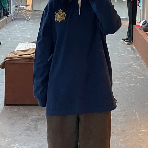 폴로 랄프로렌 크레스트 자수 카라티 H1344