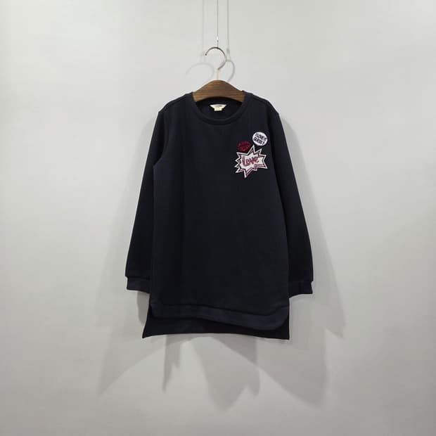 게스 키즈 네이비 롱슬리브 145/70