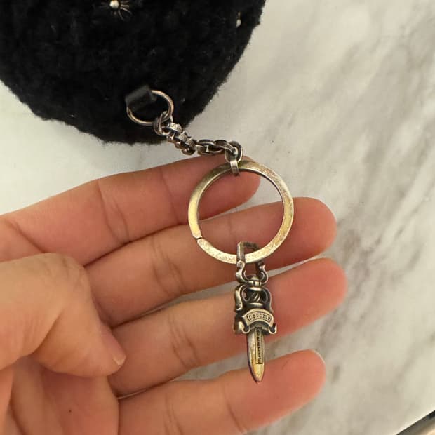 크롬하츠 다이스 퍼지 키체인